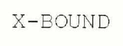 Trademark Logo X-BOUND