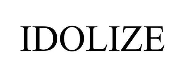 Trademark Logo IDOLIZE