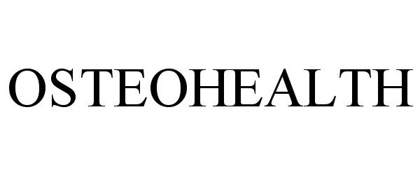 Trademark Logo OSTEOHEALTH
