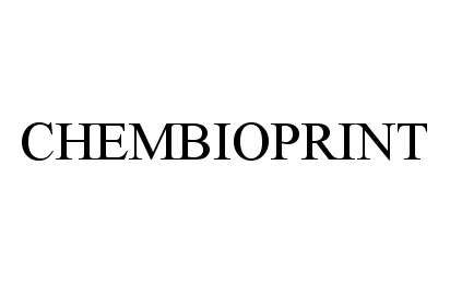 Trademark Logo CHEMBIOPRINT