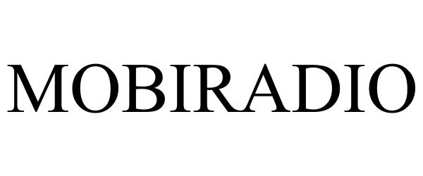 Trademark Logo MOBIRADIO