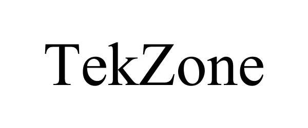 Trademark Logo TEKZONE