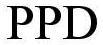 Trademark Logo PPD