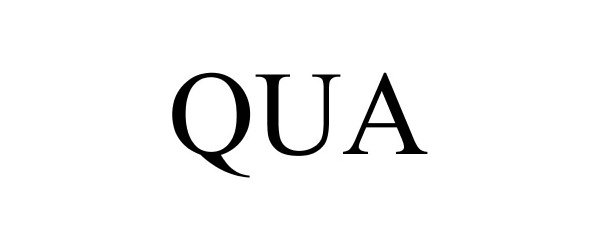 Trademark Logo QUA