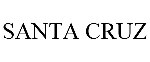 Trademark Logo SANTA CRUZ