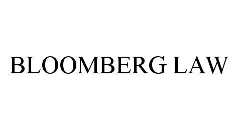 Trademark Logo BLOOMBERG LAW