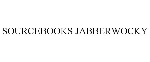 Trademark Logo SOURCEBOOKS JABBERWOCKY