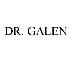 Trademark Logo DR. GALEN