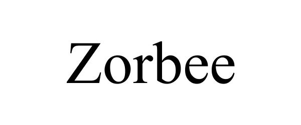 Trademark Logo ZORBEE