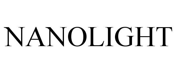 Trademark Logo NANOLIGHT