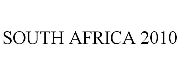 Trademark Logo SOUTH AFRICA 2010