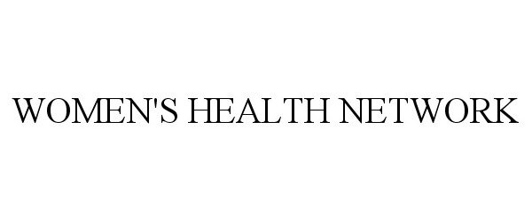 Trademark Logo WOMEN'S HEALTH NETWORK