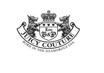  LOVE G&amp;P JUICY COUTURE BORN IN THE GLAMOROUS USA
