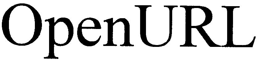 Trademark Logo OPENURL