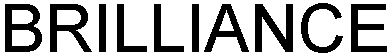 Trademark Logo BRILLIANCE