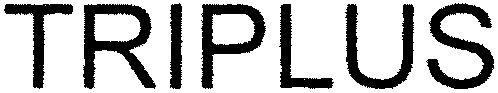 Trademark Logo TRIPLUS