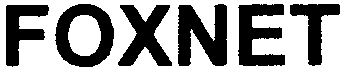 Trademark Logo FOXNET