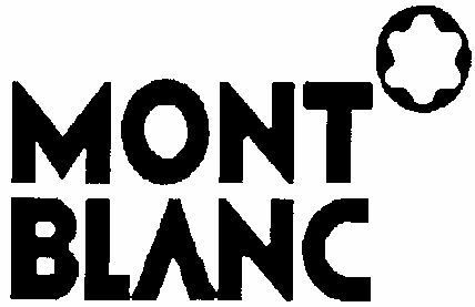 Trademark Logo MONT BLANC