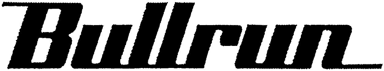 Trademark Logo BULLRUN