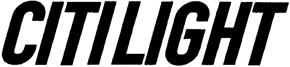 Trademark Logo CITILIGHT
