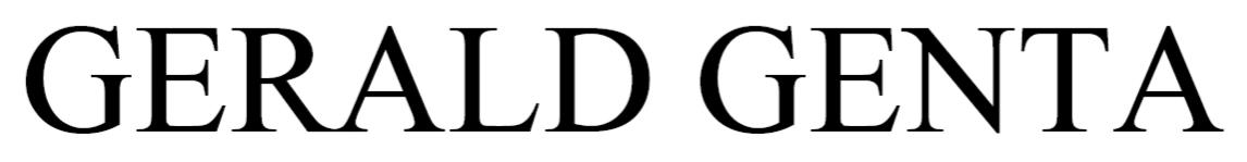 Trademark Logo GERALD GENTA