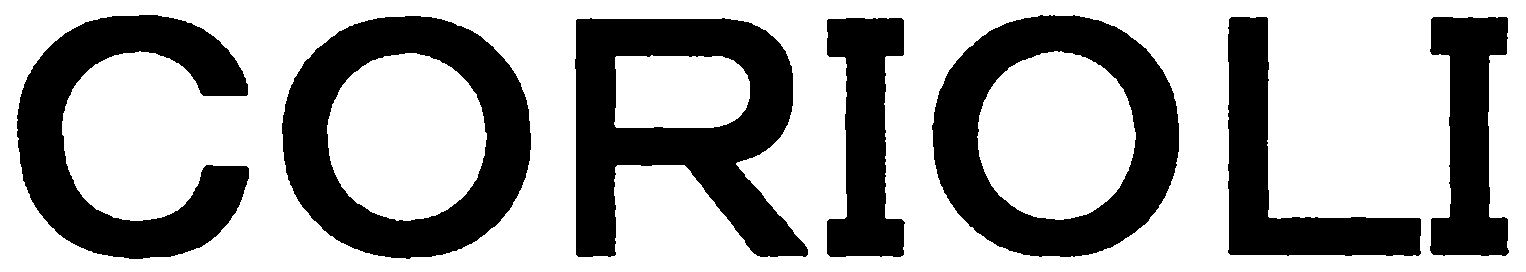 Trademark Logo CORIOLI