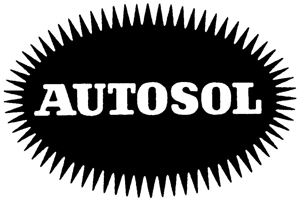 Trademark Logo AUTOSOL