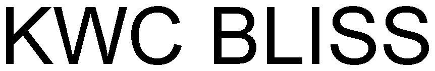 Trademark Logo KWC BLISS