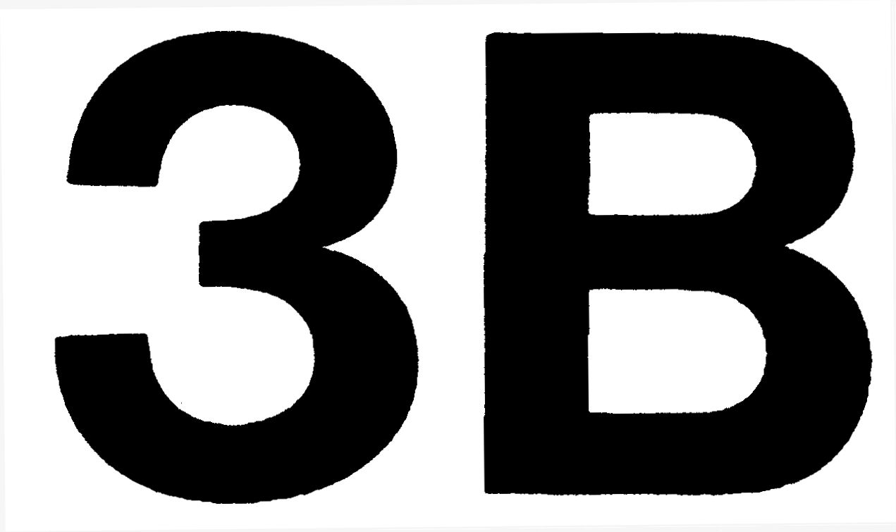 Trademark Logo 3 B