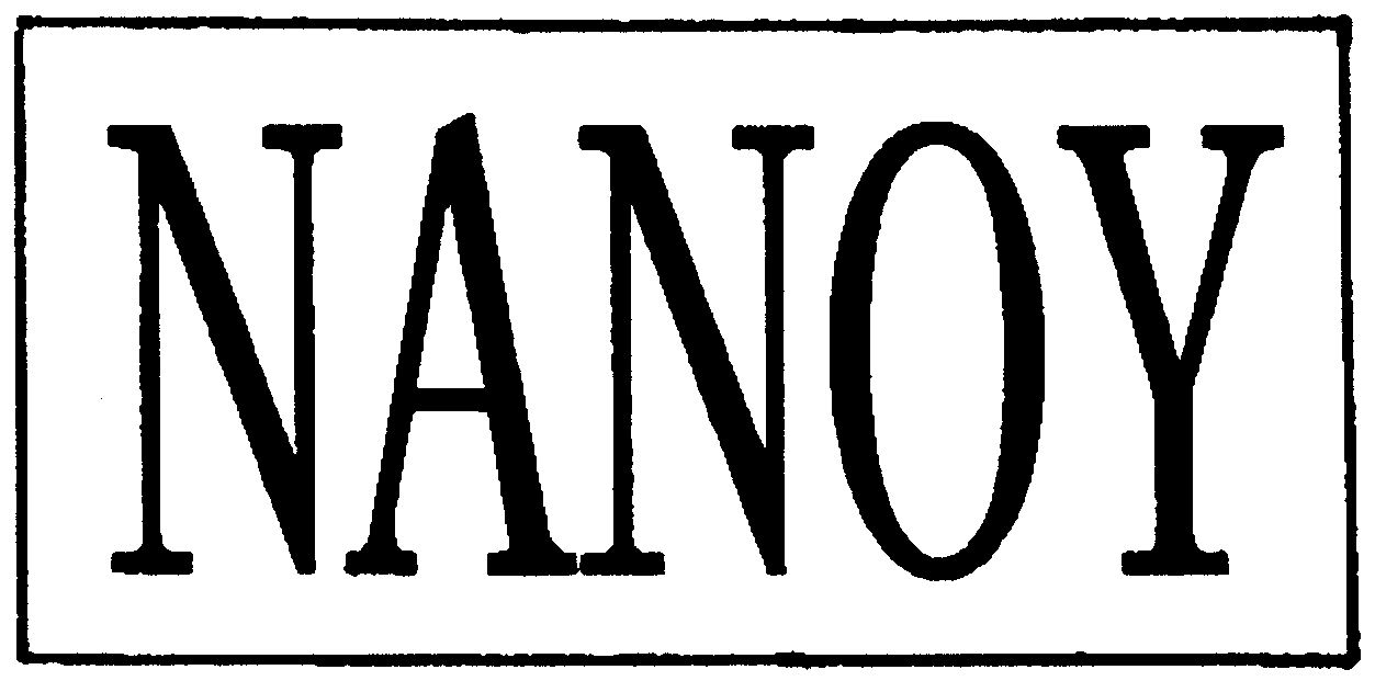 Trademark Logo NANOY
