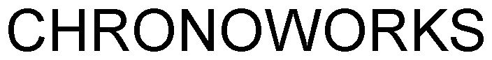 Trademark Logo CHRONOWORKS