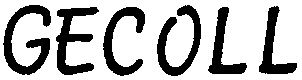 Trademark Logo GECOLL