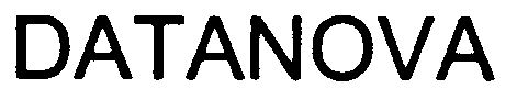 Trademark Logo DATANOVA
