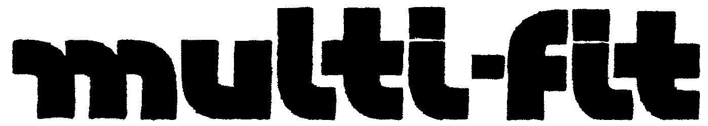 Trademark Logo MULTI-FIT