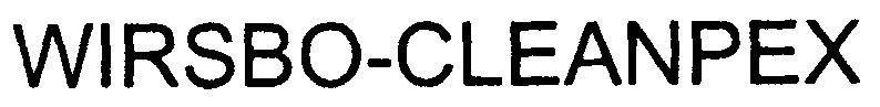 Trademark Logo WIRSBO-CLEANPEX