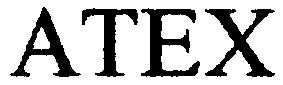 Trademark Logo ATEX