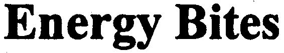 Trademark Logo ENERGY BITES