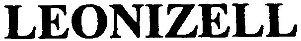 Trademark Logo LEONIZELL