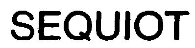 Trademark Logo SEQUIOT