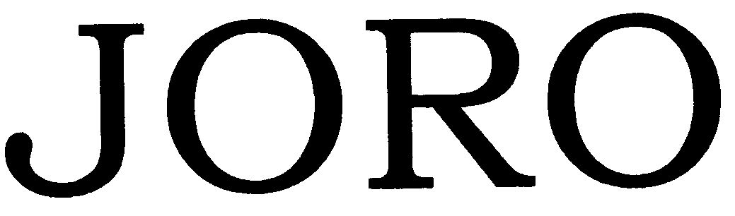 Trademark Logo JORO