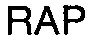 Trademark Logo RAP