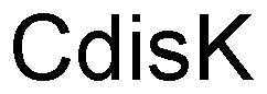 Trademark Logo CDISK