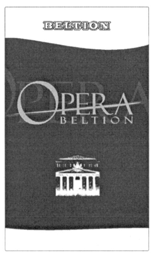 Trademark Logo OPERA BELTION