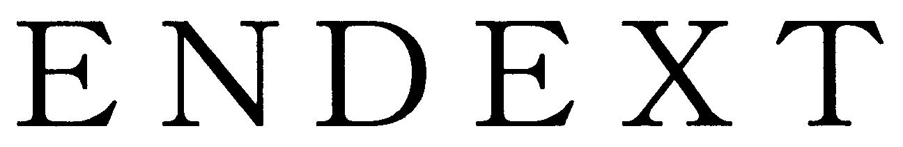 Trademark Logo ENDEXT