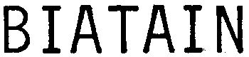 Trademark Logo BIATAIN
