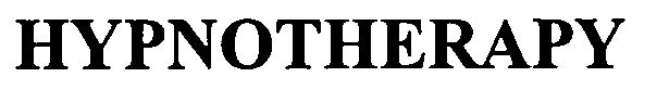 Trademark Logo HYPNOTHERAPY