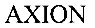 Trademark Logo AXION