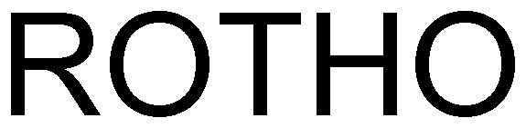 Trademark Logo ROTHO