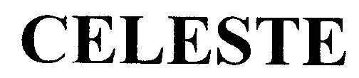 Trademark Logo CELESTE