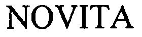 Trademark Logo NOVITA